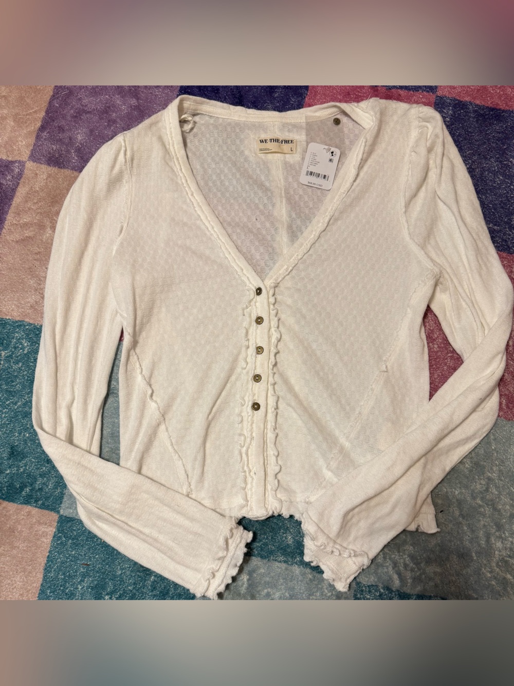 Free People Button Down